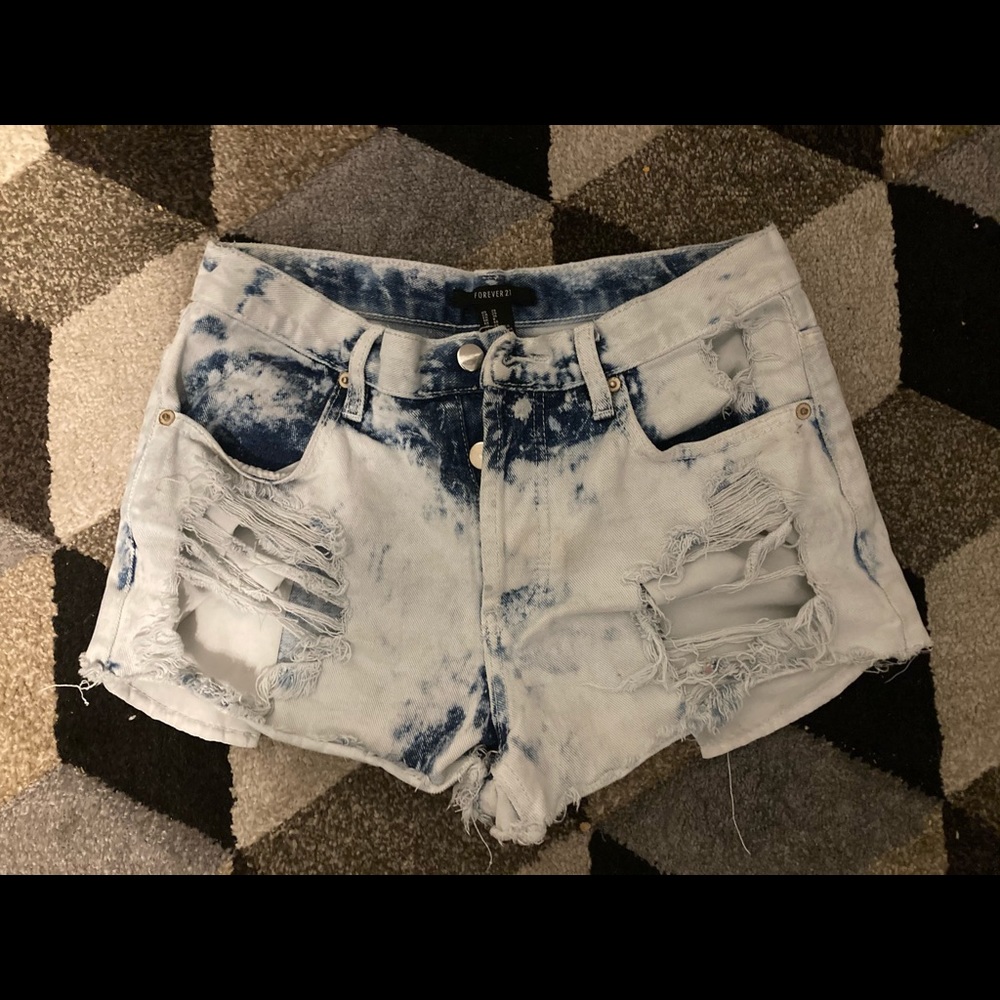 Forever21 Stone Washed Jean Cut off Shorts SOLD!